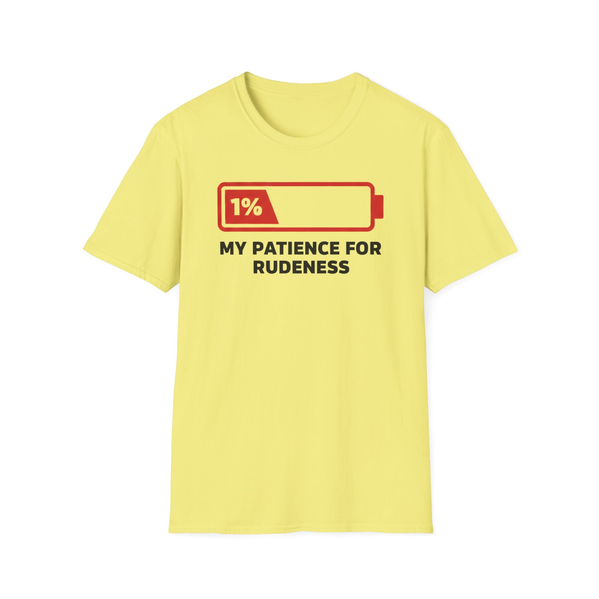 No Patience for Rudeness T-Shirt