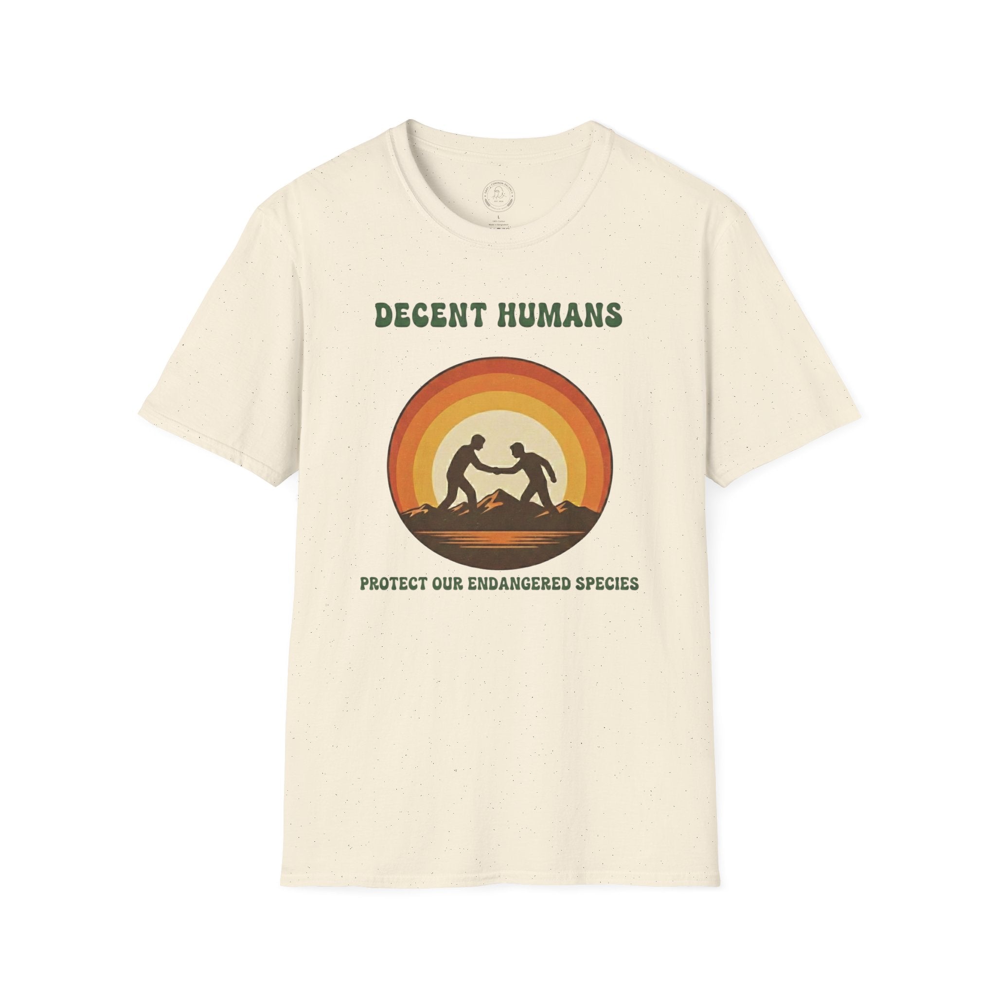 Decent Human Shortage T-shirt