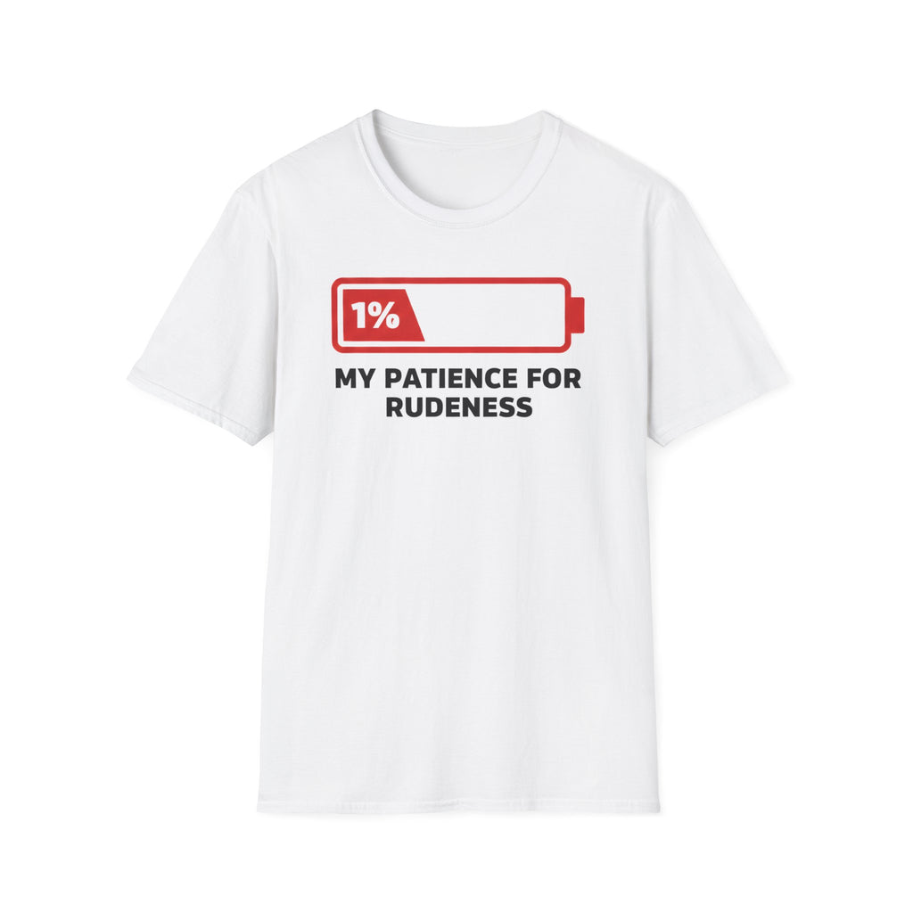 No Patience for Rudeness T-Shirt