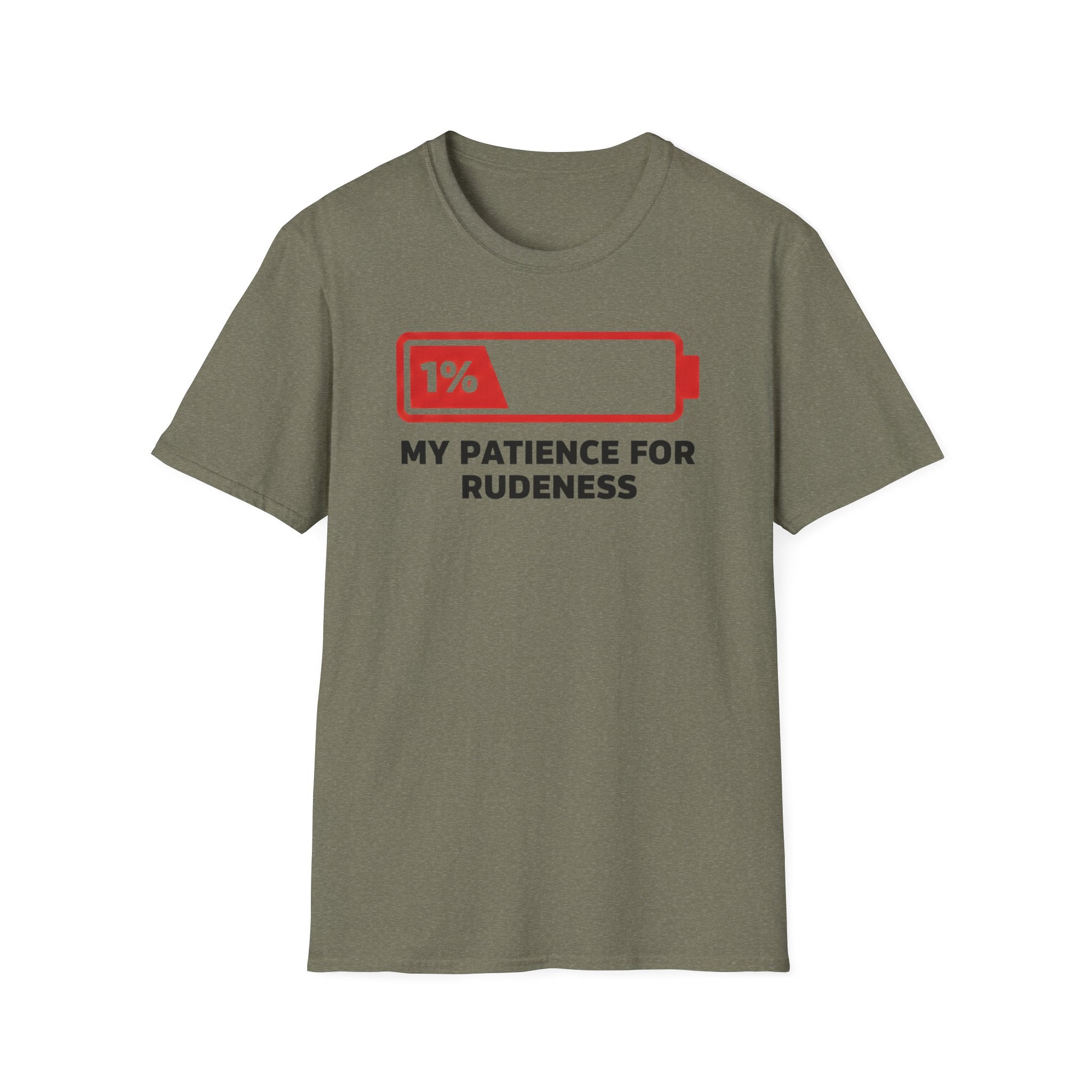 No Patience for Rudeness T-Shirt