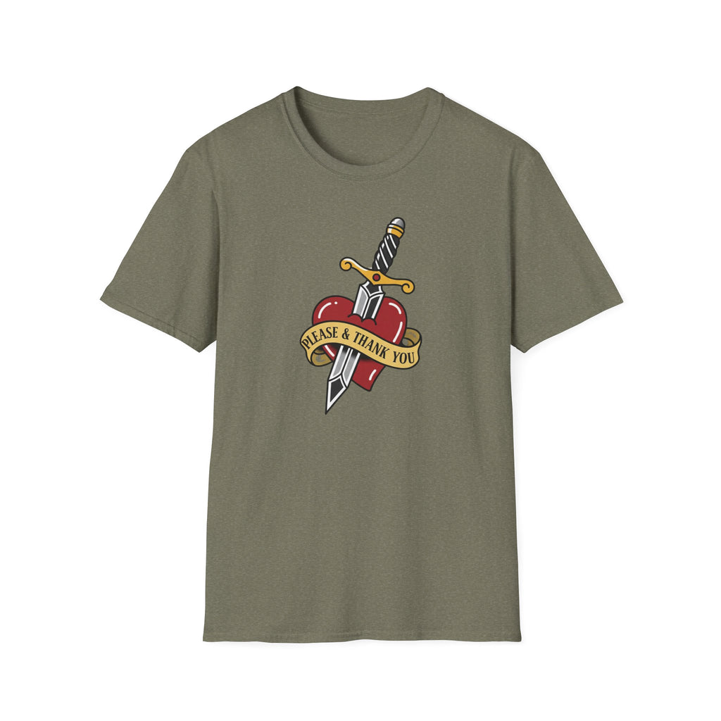 Please & Thanks Tattoo T-Shirt