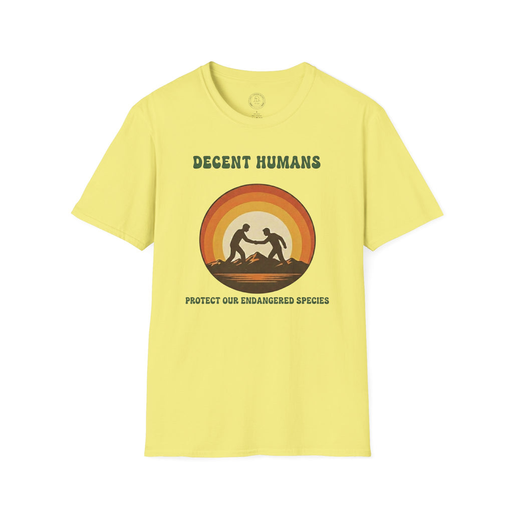 Decent Human Shortage T-shirt