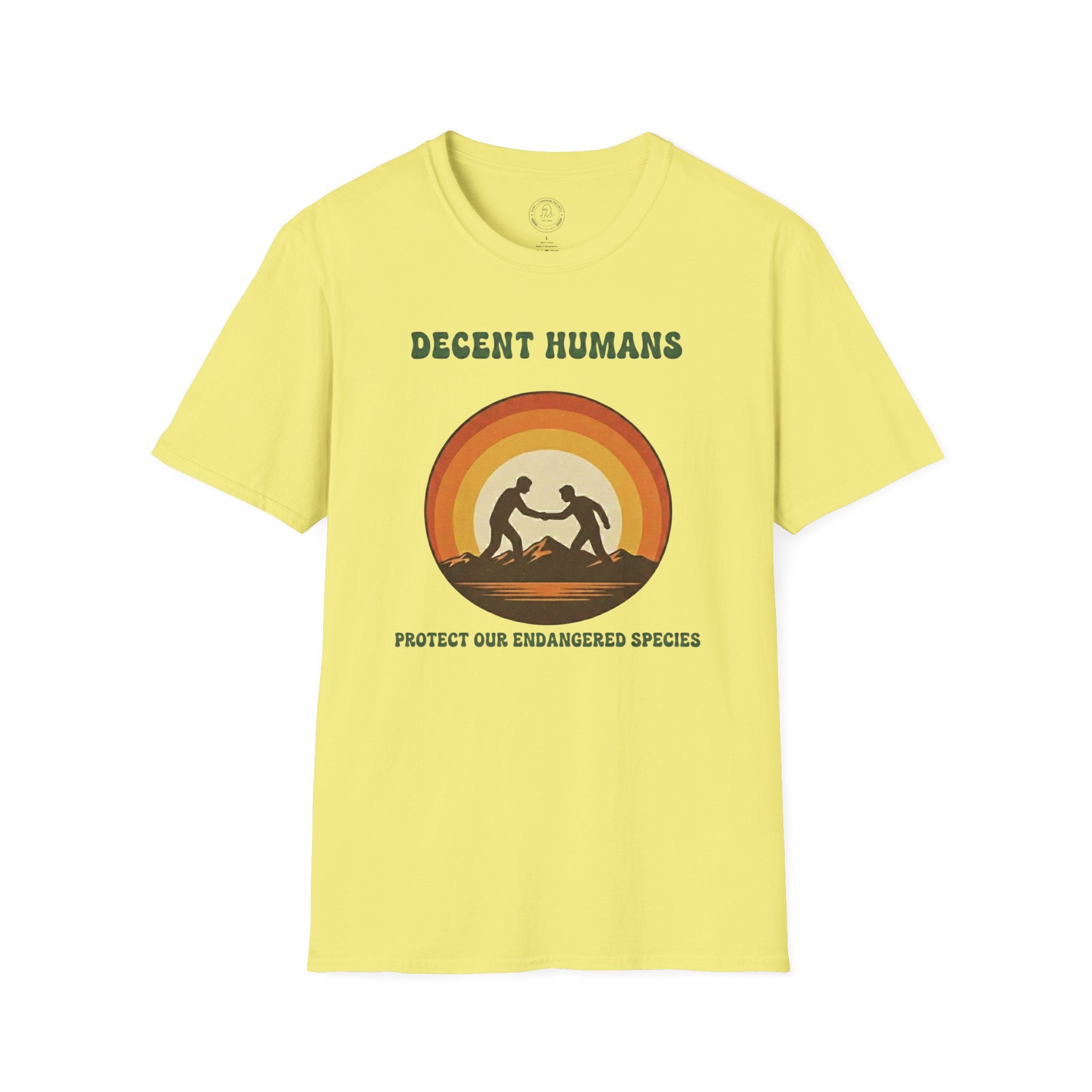 Decent Human Shortage T-shirt