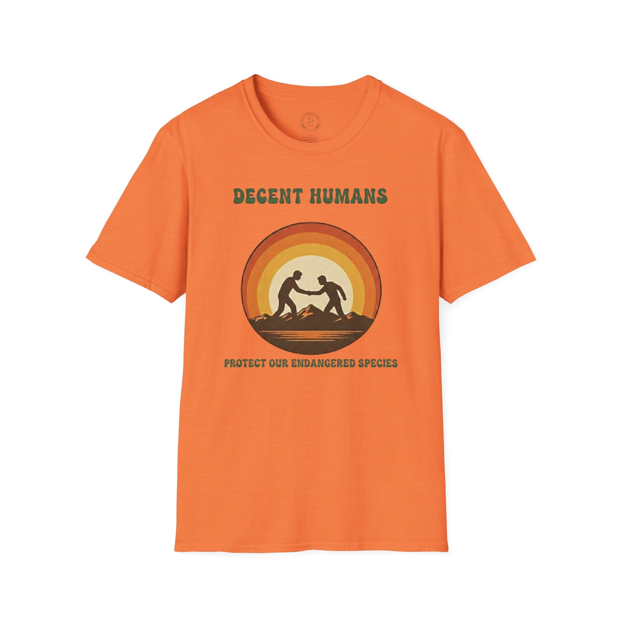 Decent Human Shortage T-shirt