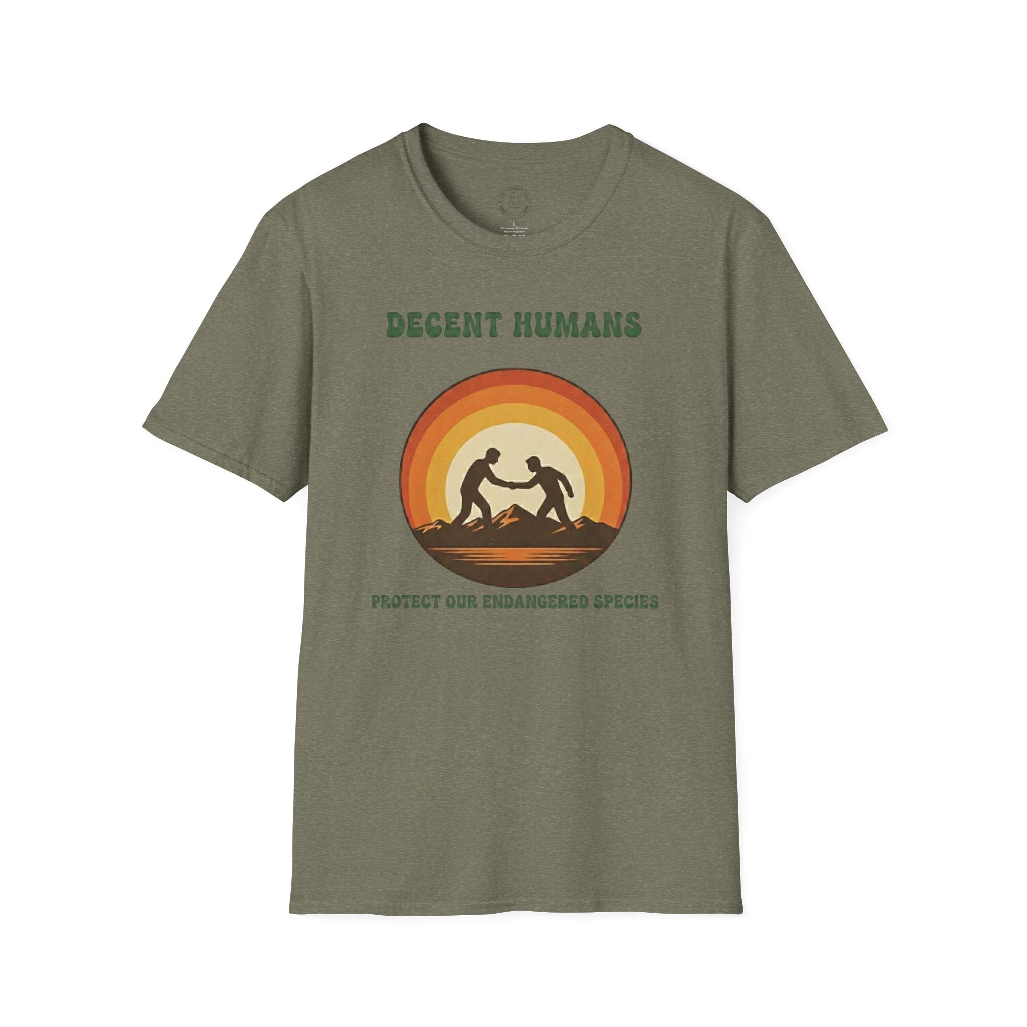 Decent Human Shortage T-shirt