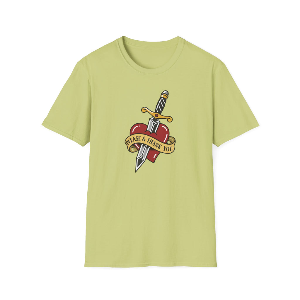 Please & Thanks Tattoo T-Shirt