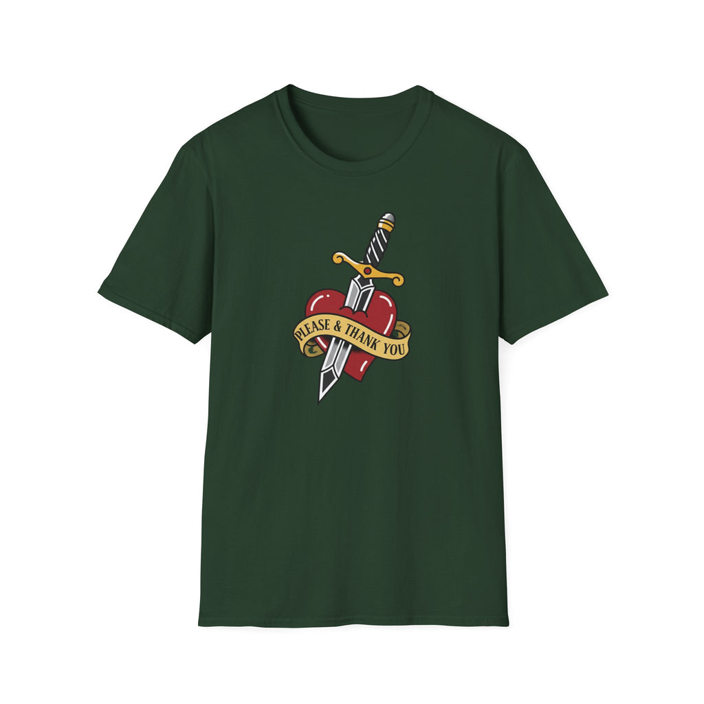 Please & Thanks Tattoo T-Shirt